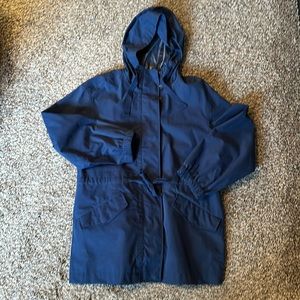 Madewell Navy Rain Jacket